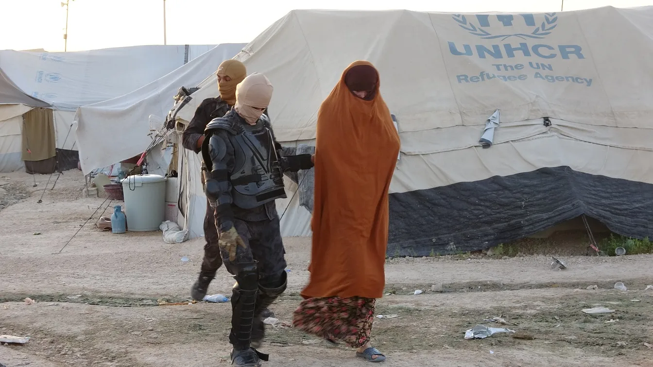 Massive security campaign in al-Hol camp