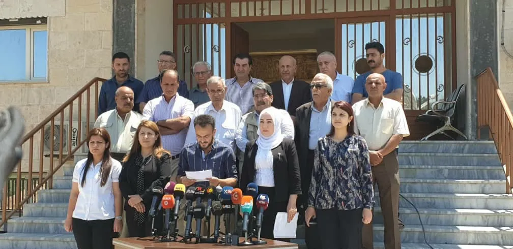 Kurdish national unity parties call on the Kurdish people and forces to rise up against Turkish attacks