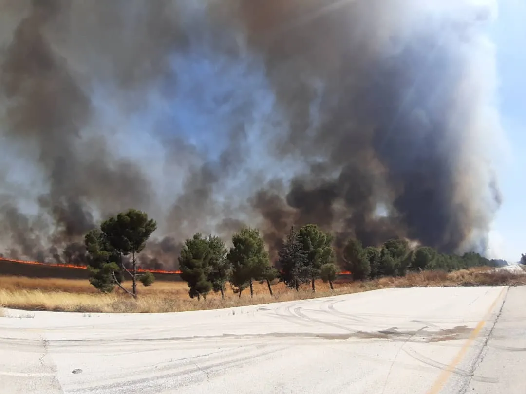 Mercenaries burns 30 hectares in Al-Bab countryside