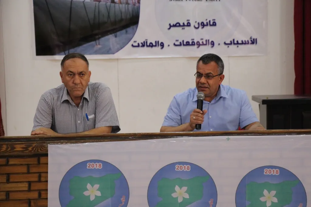Seminar for Future Syria Party entitled "Caesar Act, its repercussions on People"
