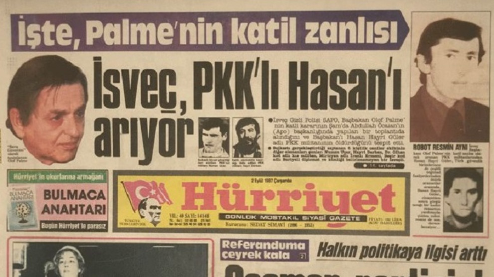 ​​​​​​​Palme's murder and conspiracies that targeted Kurdish struggle for freedom