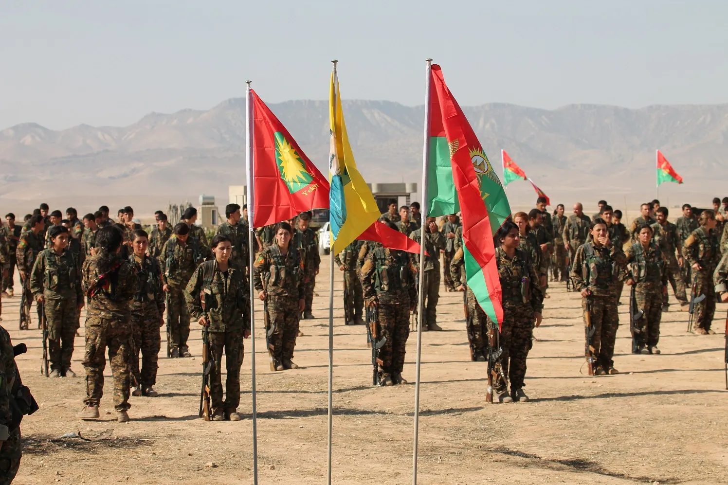 YPŞ: Four fighters wounded in Turkish air strikes