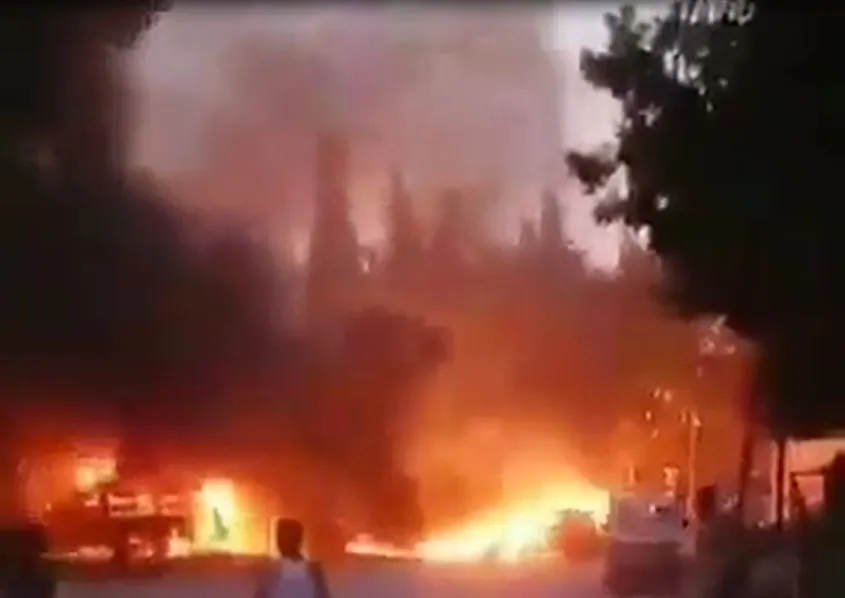Powerful explosion in occupied Girê Spî city