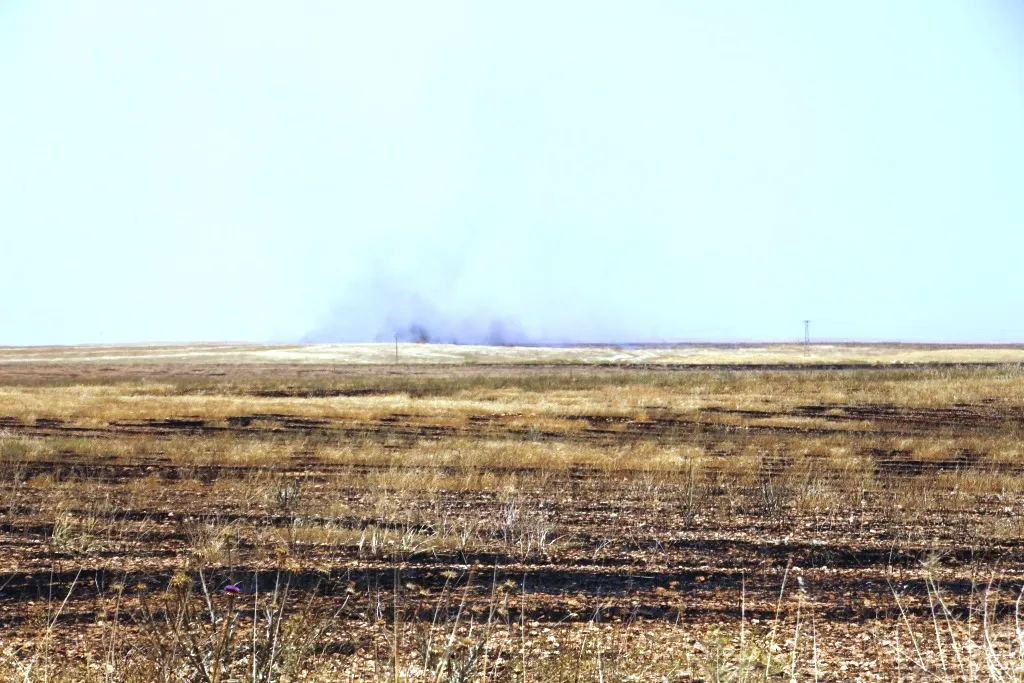 ​​​​​​​Major damage inflicted to Girê Spî farmers due to fires mostly caused by Turkey