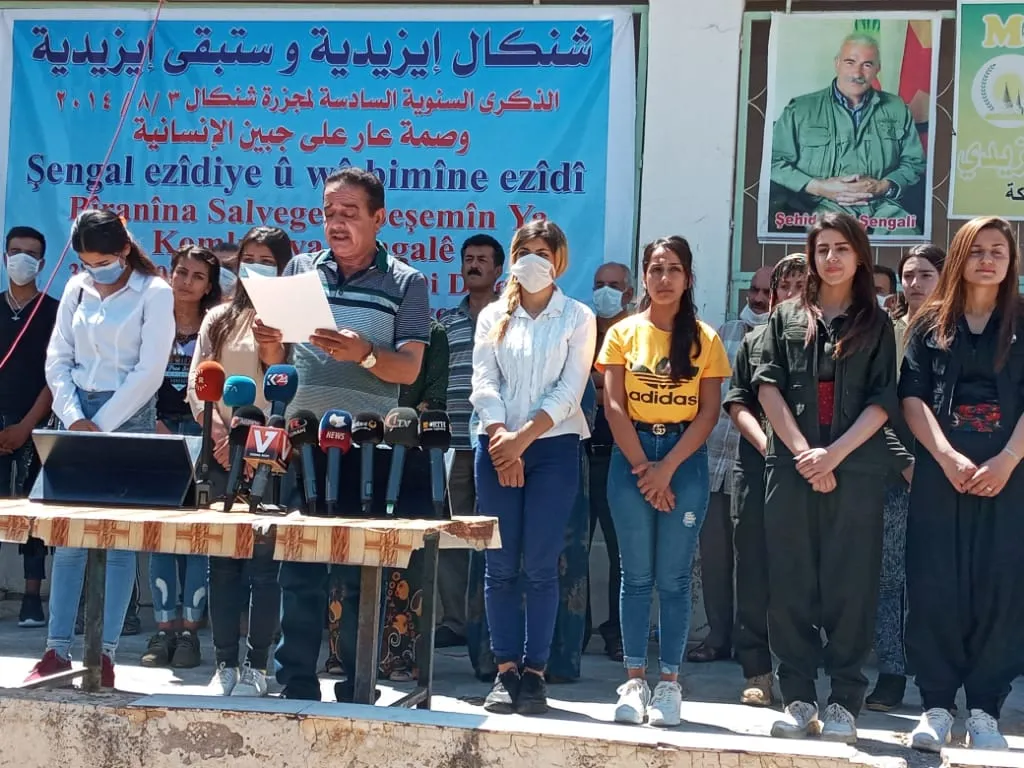 ​​​​​​​On the sixth anniversary ... the YH calls on Yazidi  to hold on to their Autonomous Administration