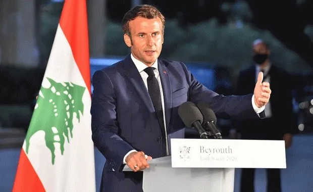 Macron calls on Rouhani to stop interfering in Lebanon and consults with Putin