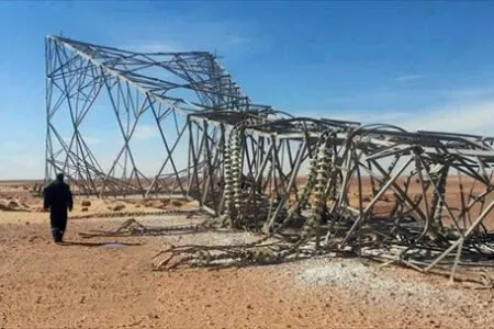 ​​​​​​​Mercenaries steal electricity towers in Serêkaniyê, transfer them to Turkey
