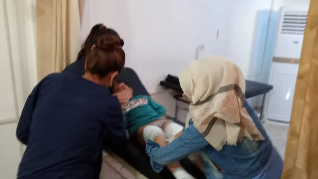 Three children injured in mortar shell explosion  