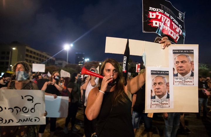 Mass protests in Israel demanding Netanyahu to leave the government