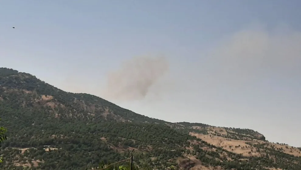 ​​​​​​​Turkish helicopters bomb Haftanin