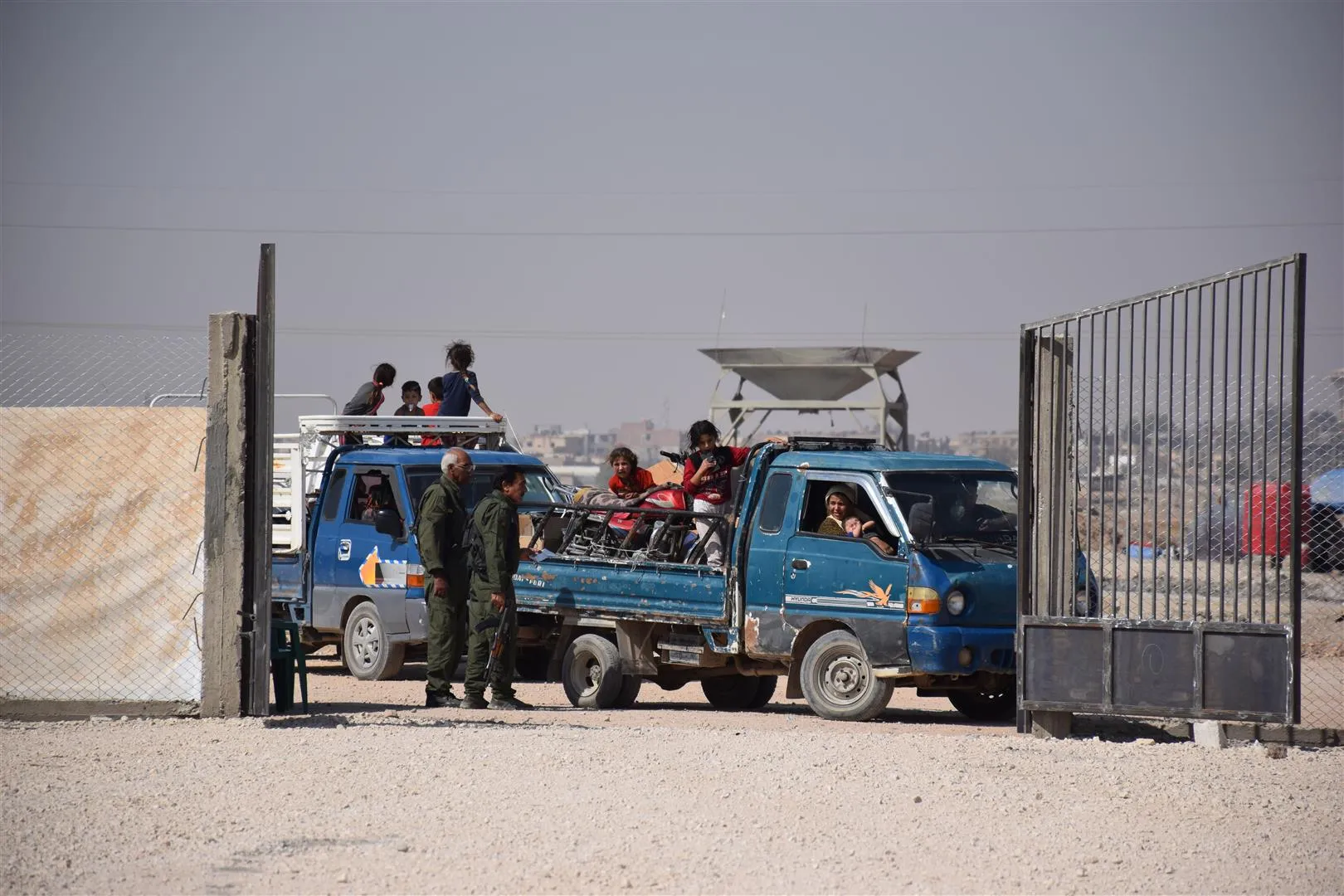 SereKaniye camp receives 1st batch of displaced families