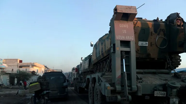 A Russian-Turkish agreement to reduce latter's military presence in Idlib
