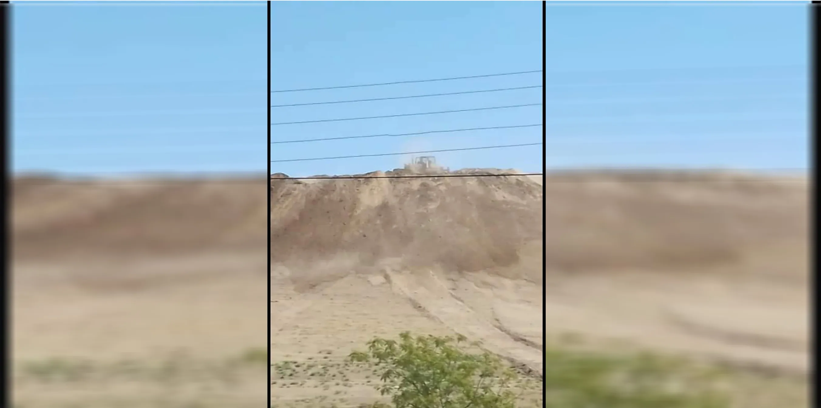 Turkish occupation bulldozes most important archaeological hill in Girê Spi to loot it