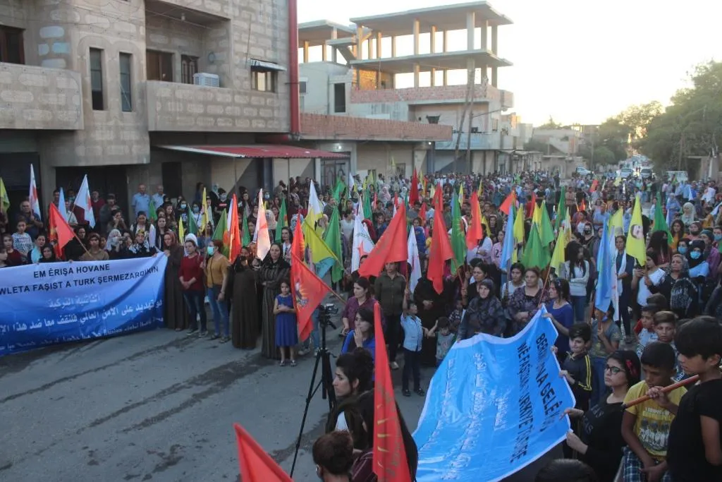 Al-Darbasiyah people condemn Turkish attacks on Haftanin