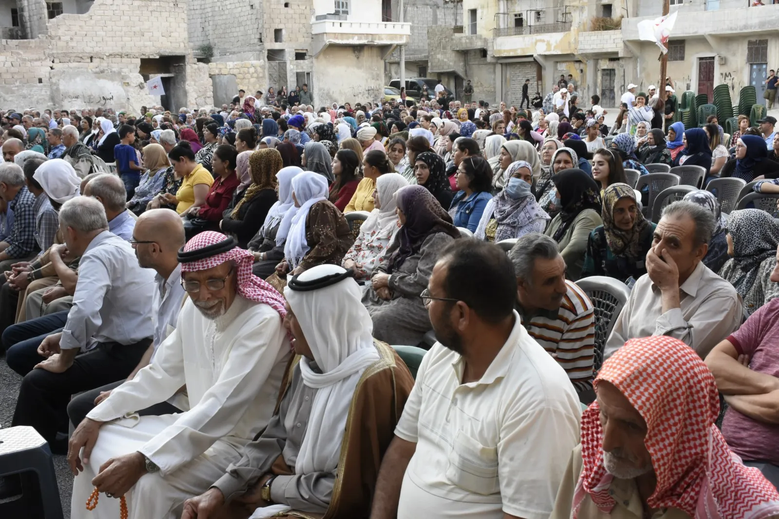 The commemoration of the founding of the PYD in Aleppo