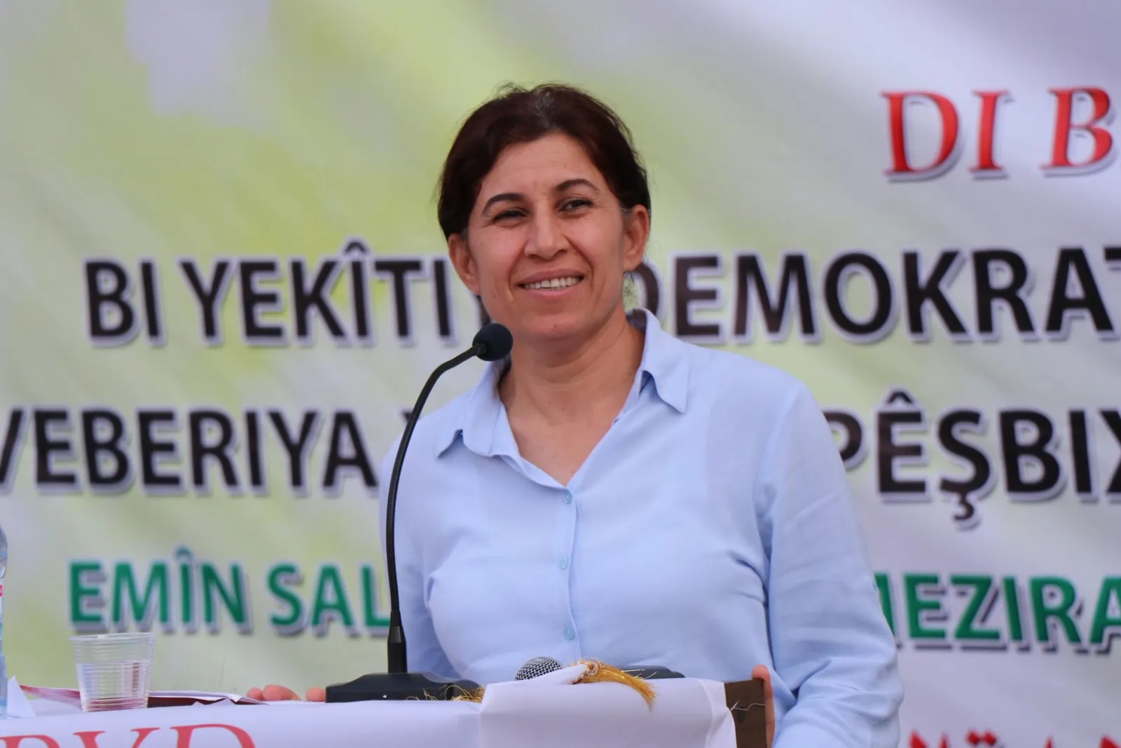 The commemoration of the founding of the PYD in Aleppo