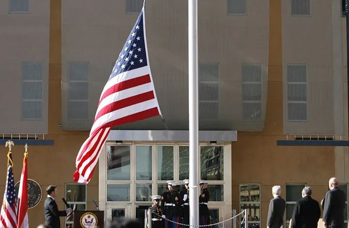 Iranian-backed Iraqi forces threaten to target US embassy with precision weapons
