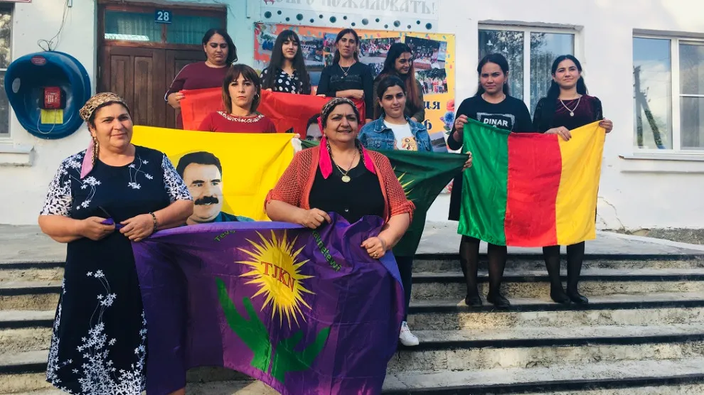 Kurdish women in Russia support "Time for Freedom" campaign