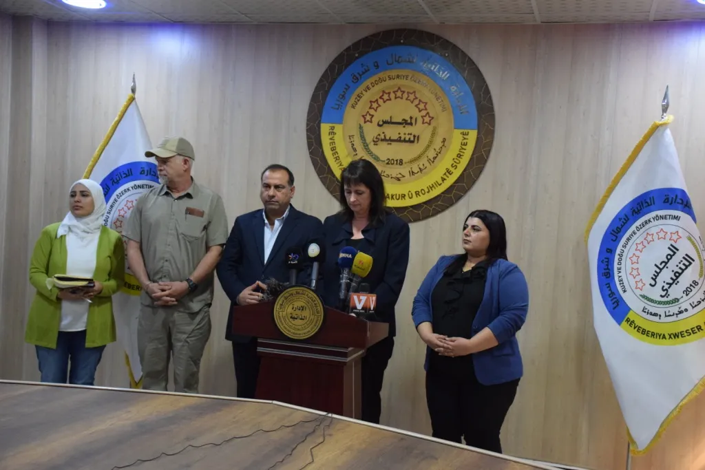 Nadine Menza: We proposed to US government political recognition of Autonomous Administration