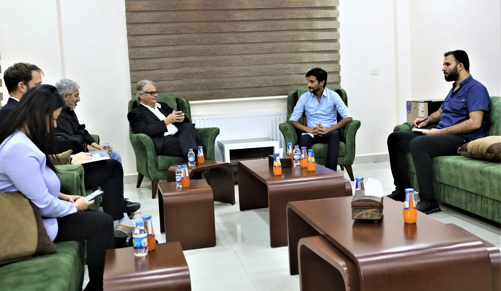Autonomous Administration bodies call on Swedish delegation for direct support not through Damascus government