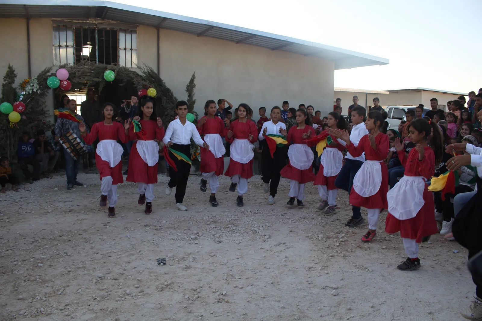 Two schools opened for displaced students of Afrin in al-Shahba