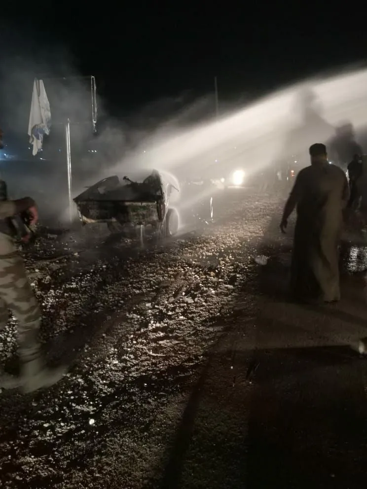 ​​​​​​​Booby-trapped vehicle blast in Afrin, leaving 4 wounded as initial reports – UPDATED