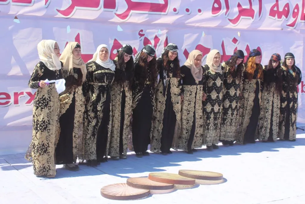 During three years, women play active role in construction and change