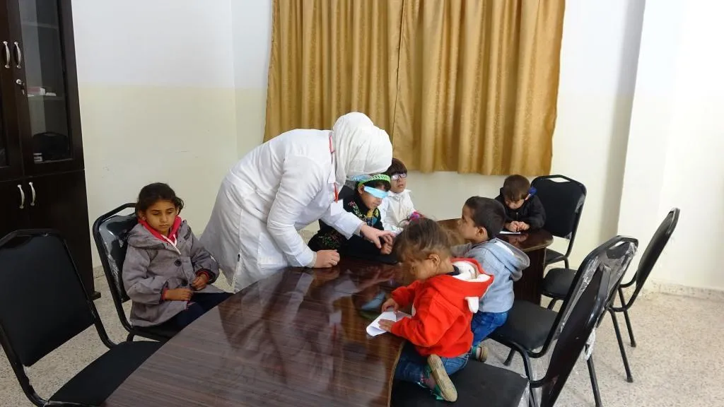 1st rehabilitative school for the deaf and dumb opened in Raqqa