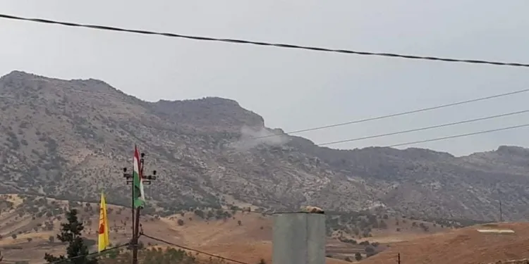 Turkish artillery bomb rural Duhok