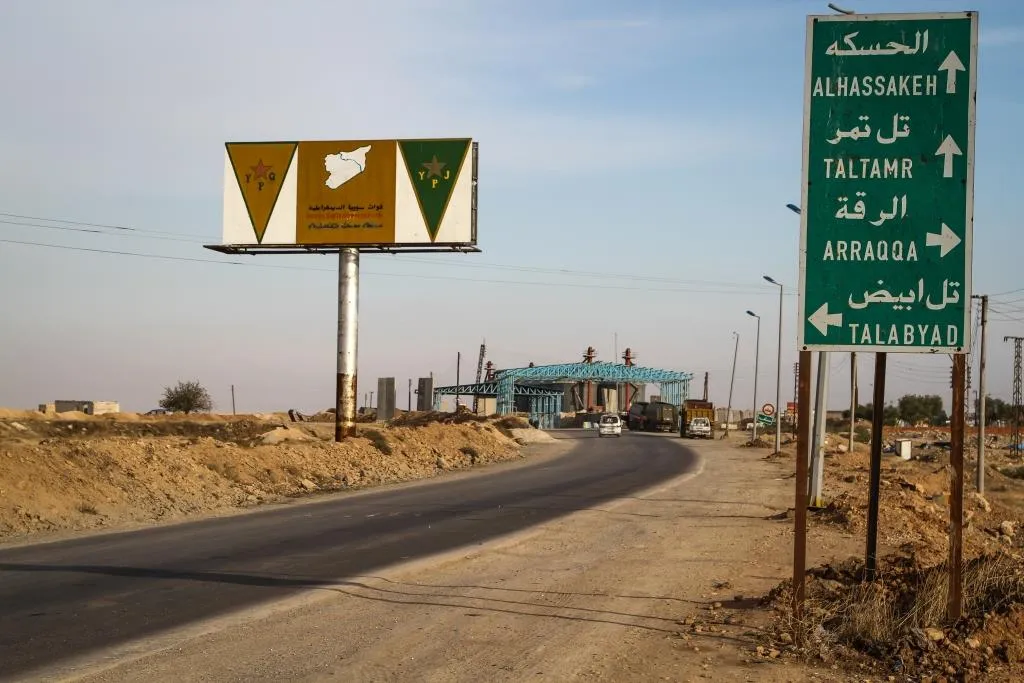 Turkish occupation is establishing a military base near Ain Issa