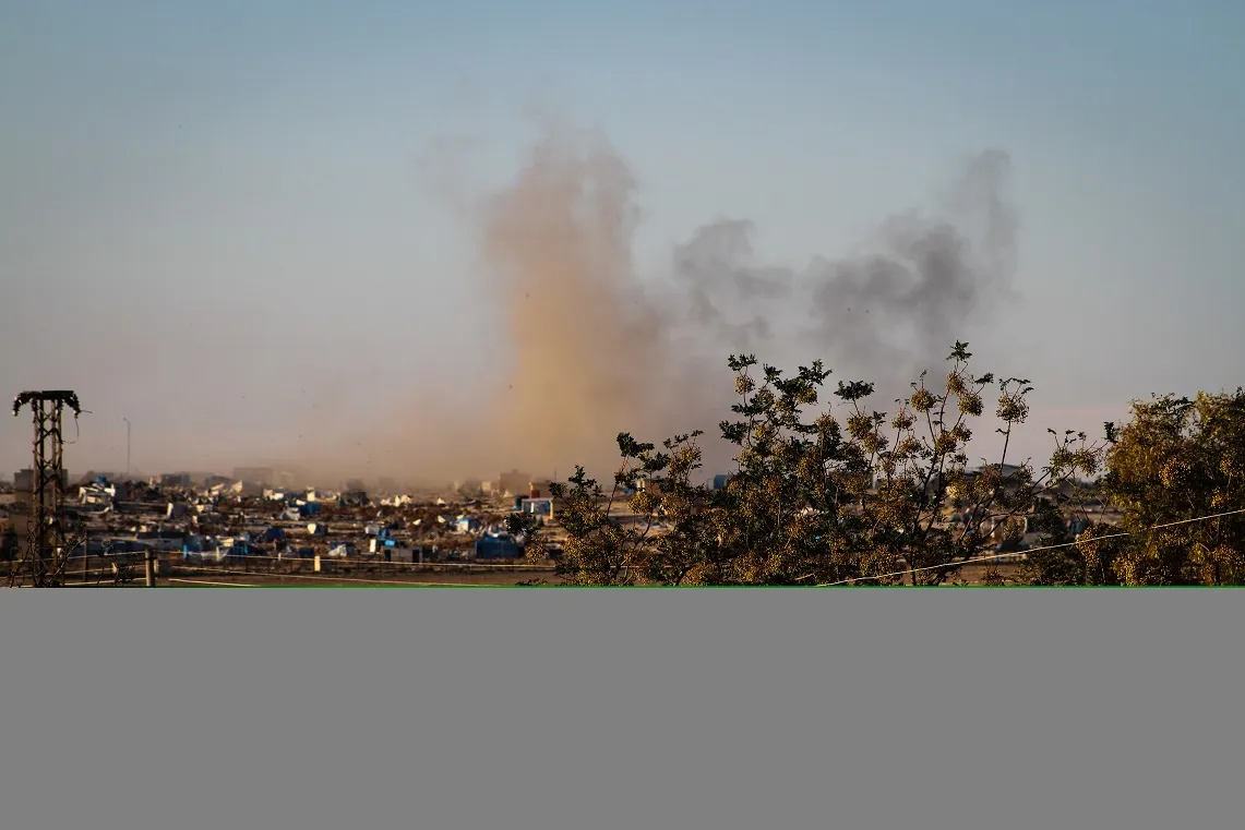 Turkish Occupation Army renew bombardment on Ain Issa