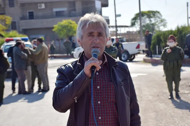 Demo in Amuda to reject plans against Şengal