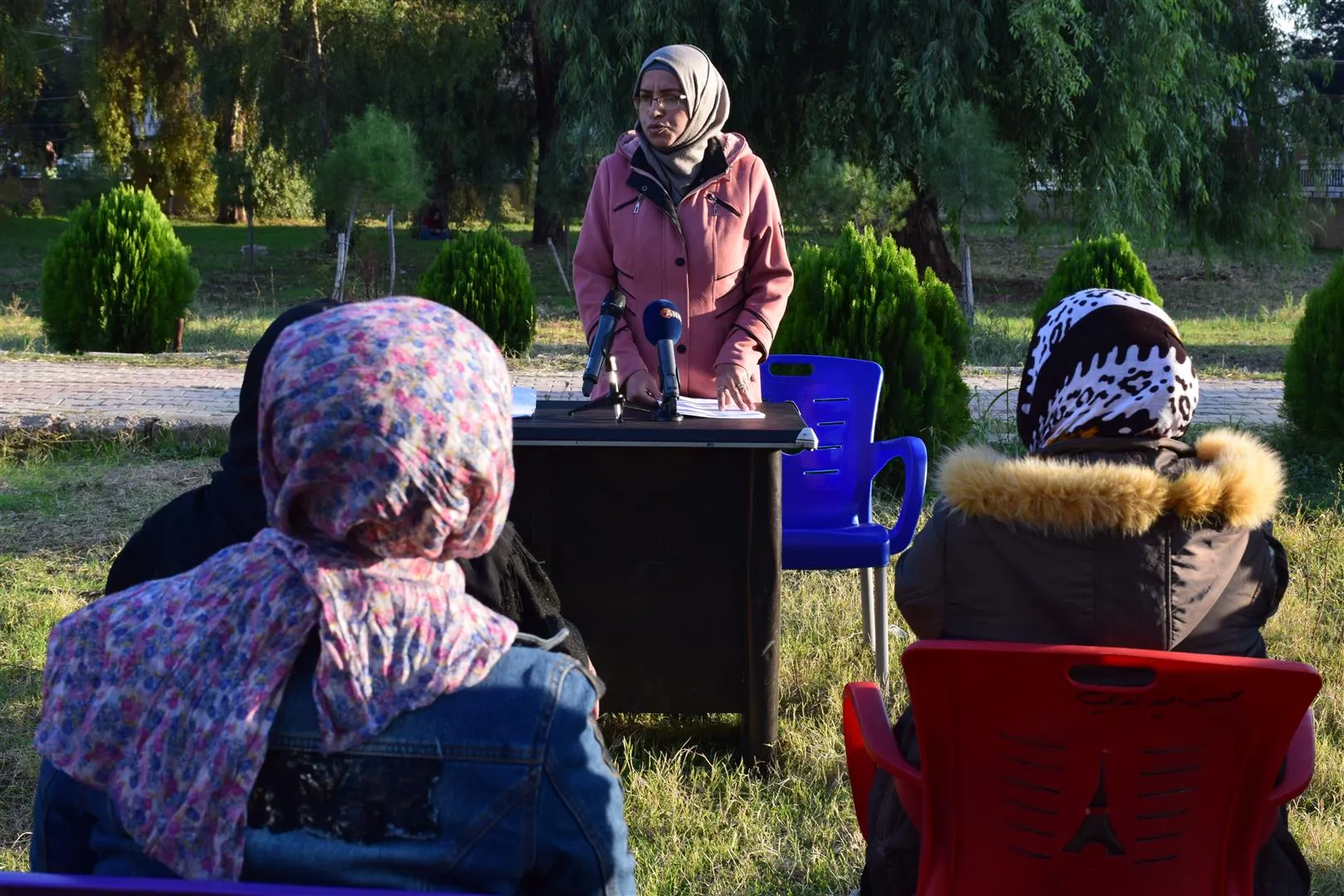 ​​​​​​​Activities in Qamishlo, Amuda to combat violence against women