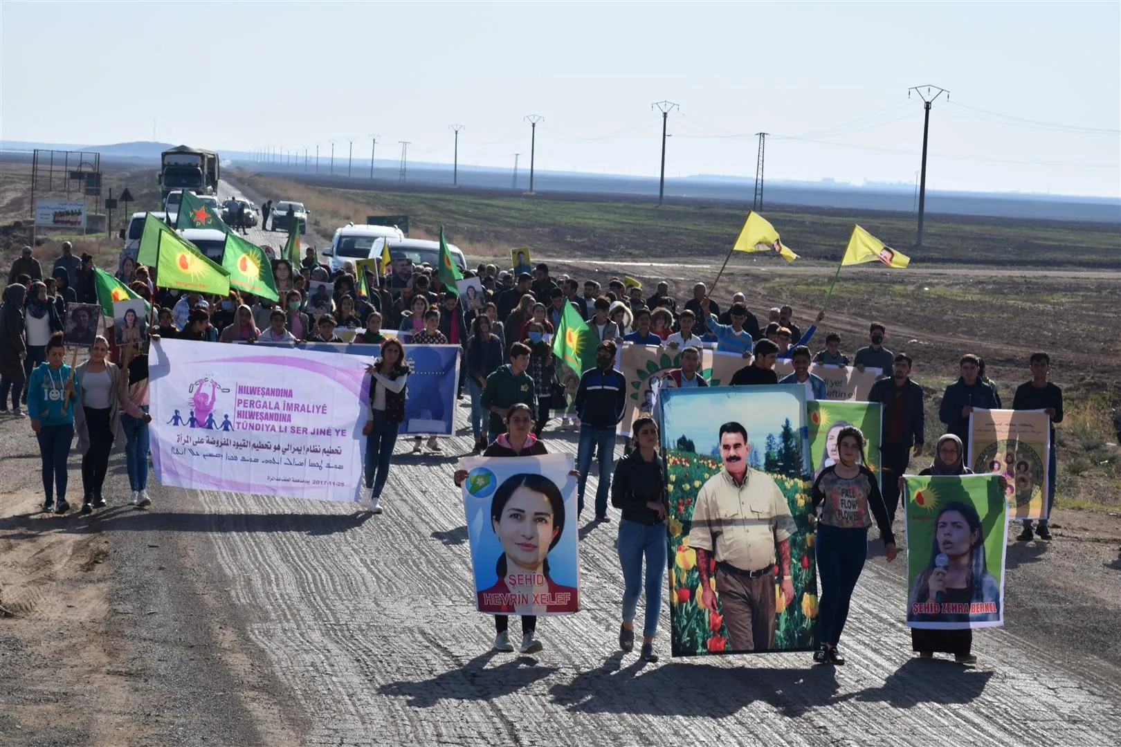 ​​​​​​​Activities in Qamishlo, Amuda to combat violence against women