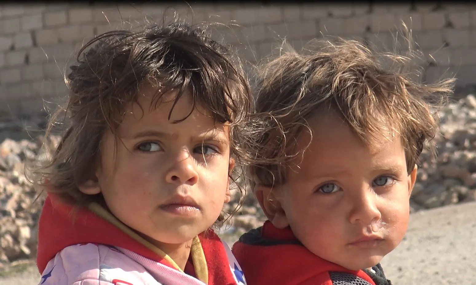 Ain Issa children: we want peace not Turkey