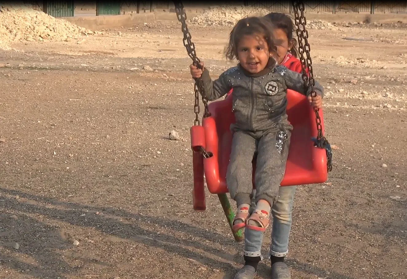 Ain Issa children: we want peace not Turkey