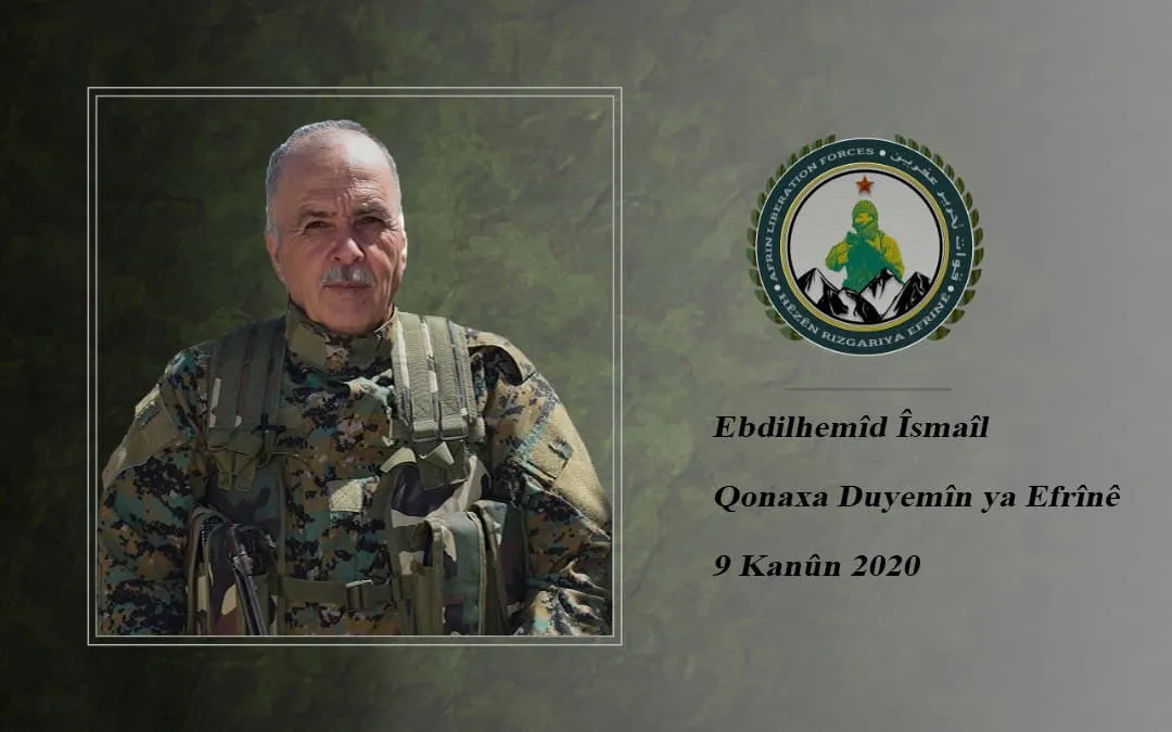 Afrin Liberation Forces unveil identity of fighter