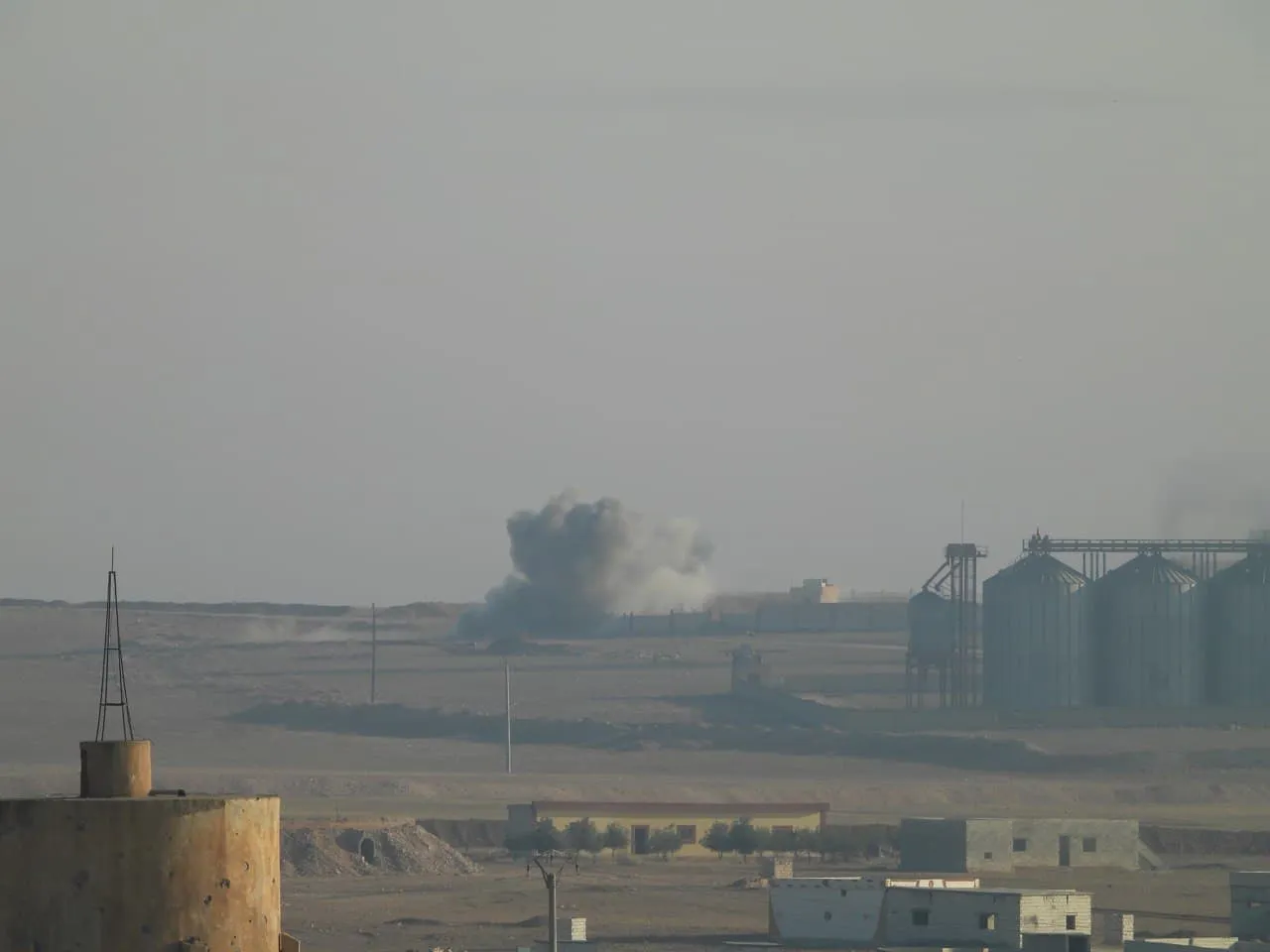 Turkey, its mercenaries continue violent attack on Ain Issa backed by drones, warplanes