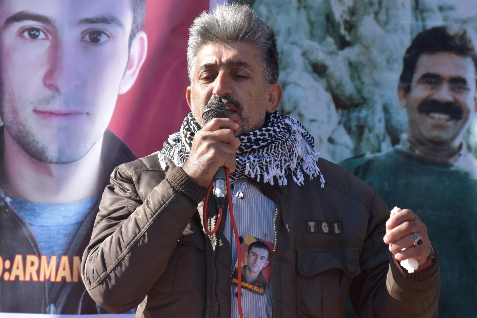 ​​​​​​​Martyr Armanc Welat mourned in absentia in Afrin