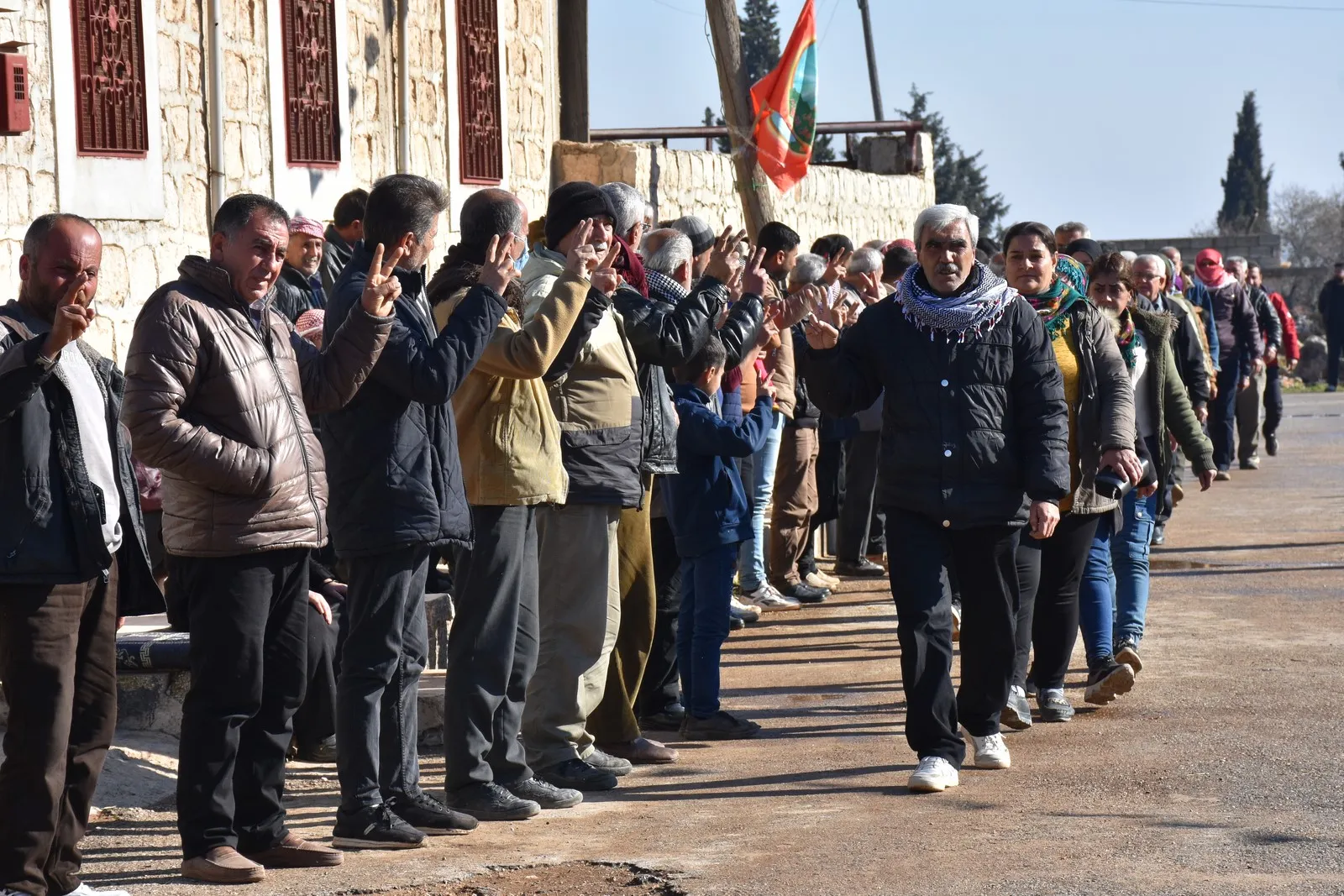 ​​​​​​​Martyr Armanc Welat mourned in absentia in Afrin
