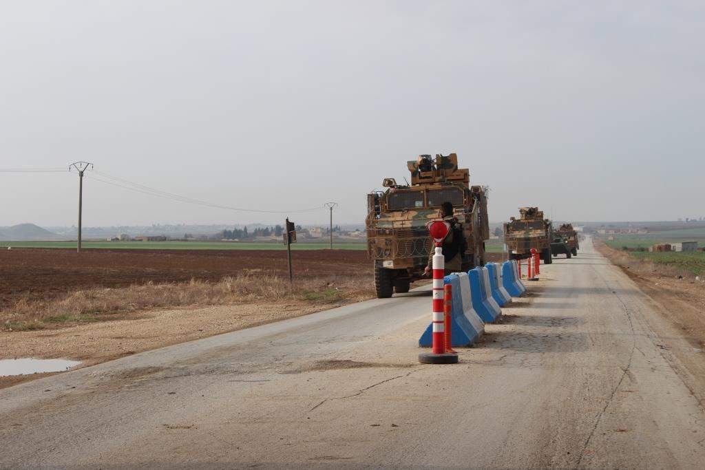 37th Joint Russian – Turkish patrol in Darbassiye