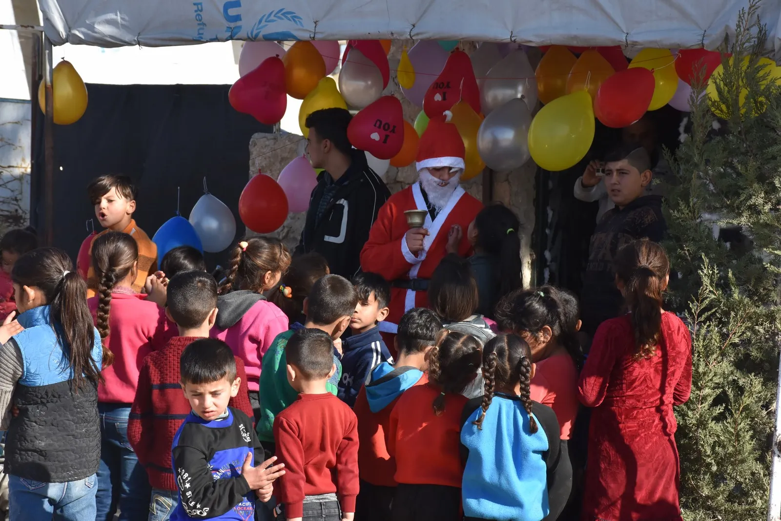 Celebrations held for children on New Year's Day
