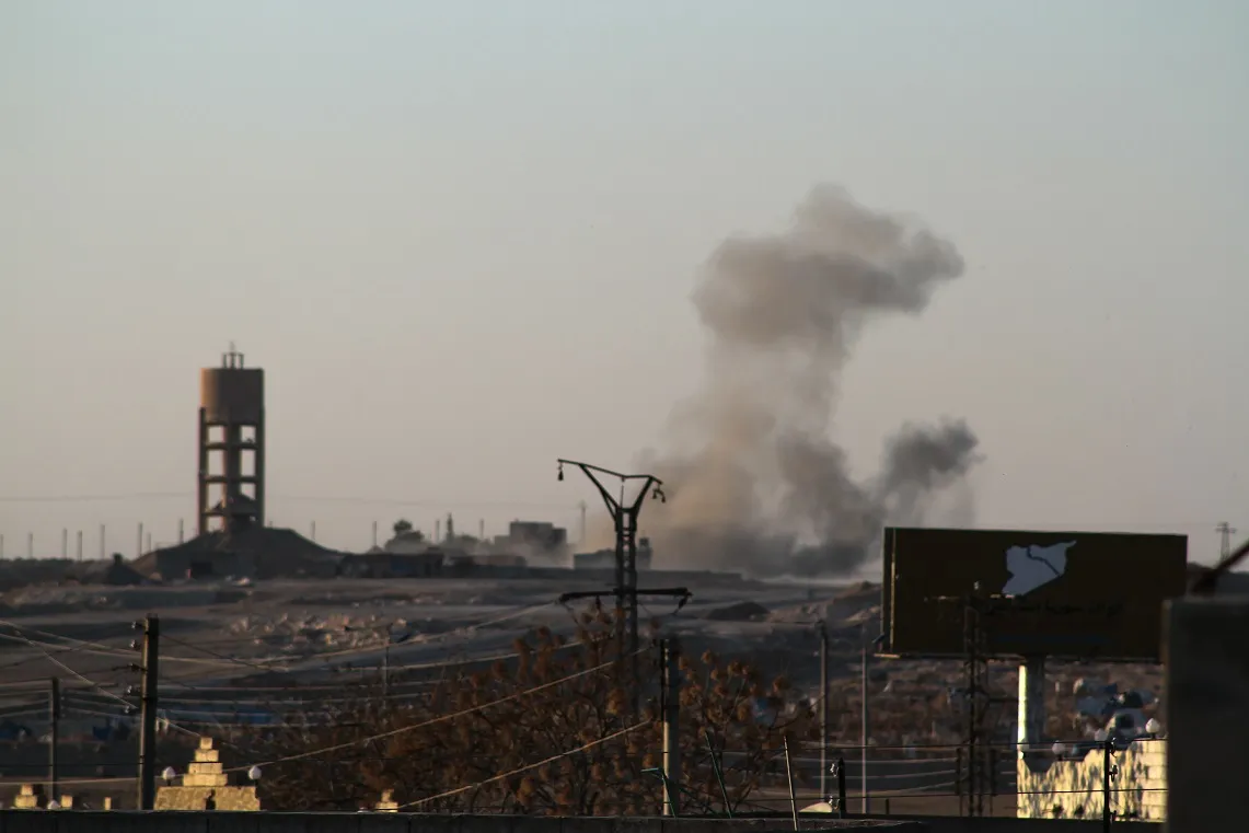 Intense shelling on al-Mushairfeh village, Ain Issa camp, M4 road - UPDATED