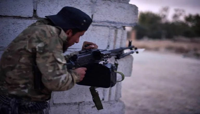 Turkish mercenaries clash with each other in Tel Tamr countryside