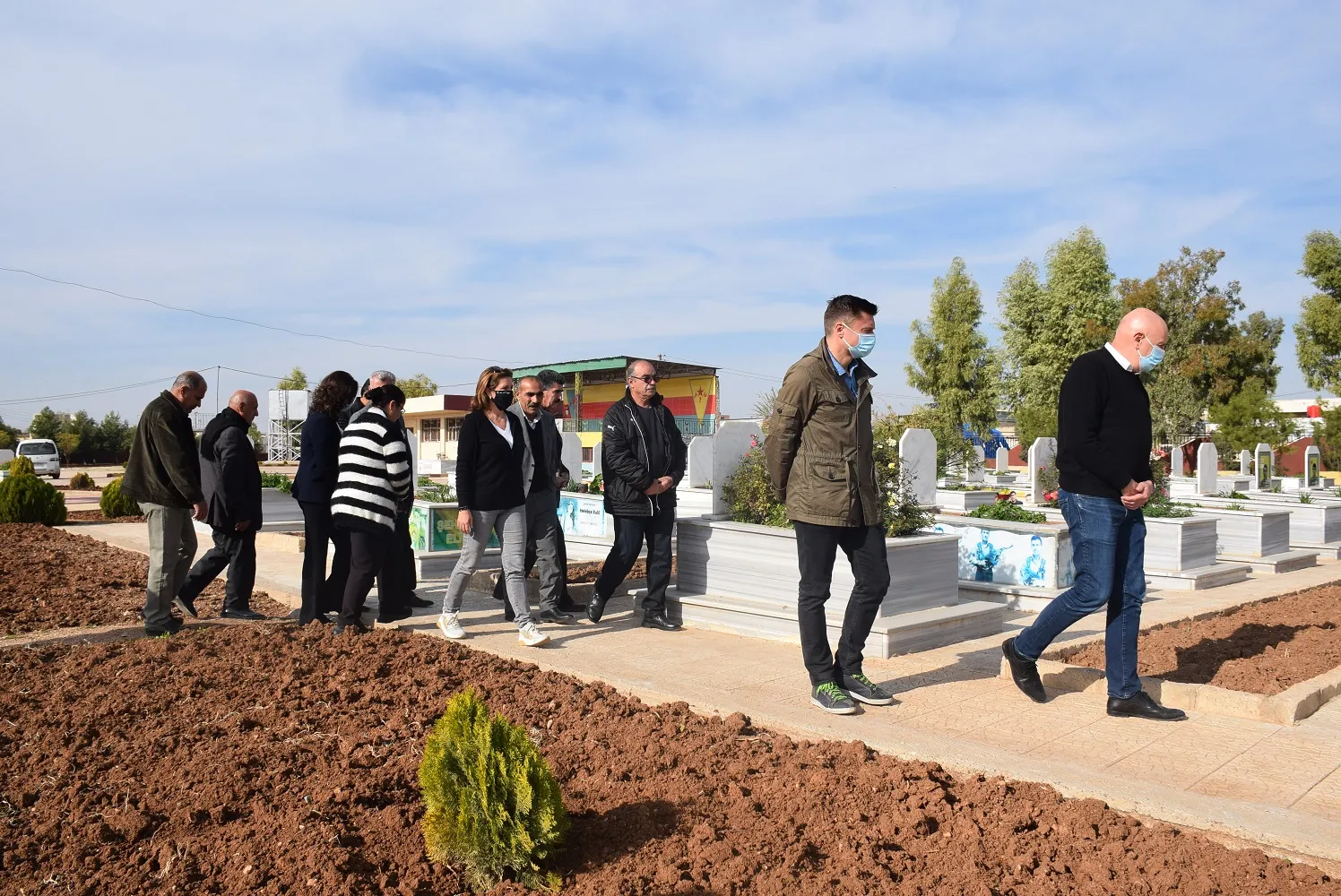 Belgian delegation continues its tour for 2nd day in Qamishlo