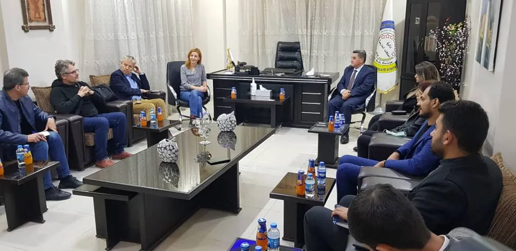 AANES's officials meets Austrian government delegation
