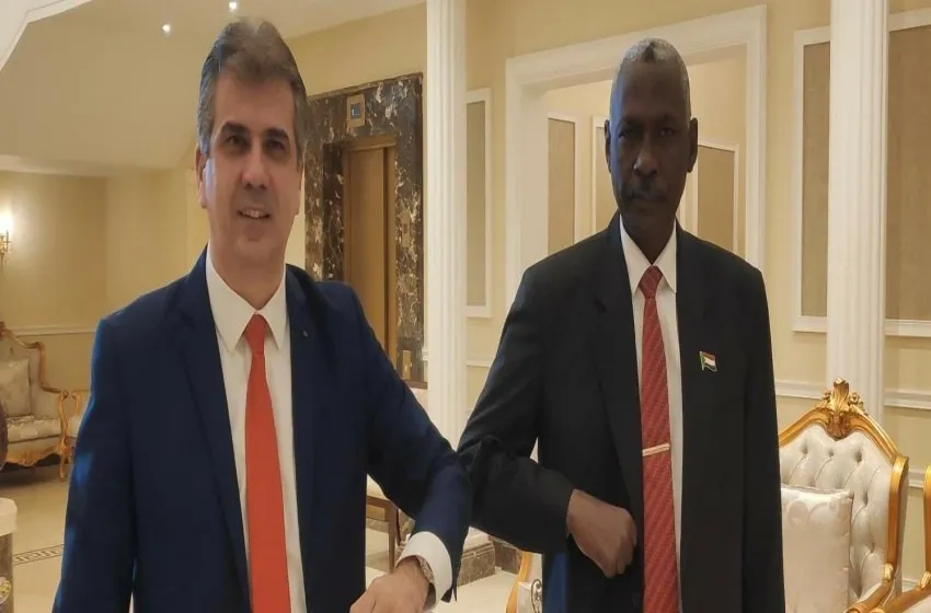 Israeli Intelligence Minister visits Sudan