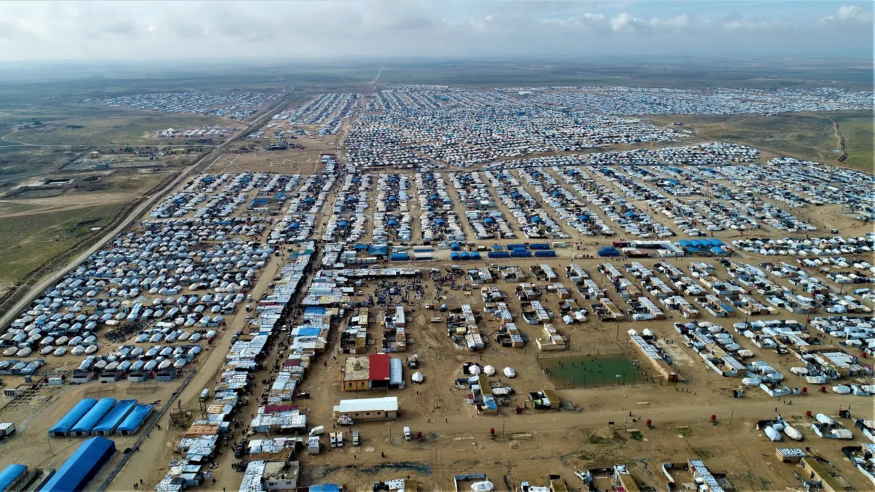 Repeated murders in Al-Hol camp.. How do weapons enter the camp?