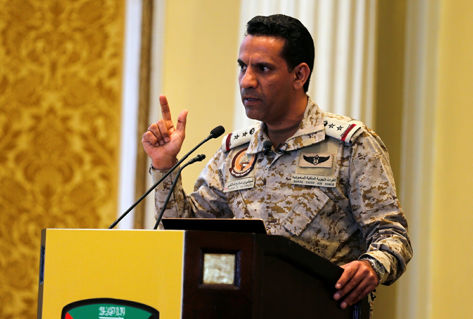Arab coalition announces the interception of a missile fired at Saudi Arabia