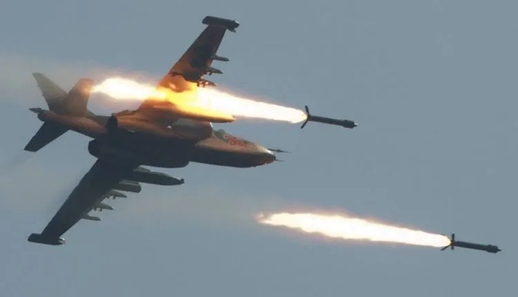 Intense Russian raids in the Syrian Desert